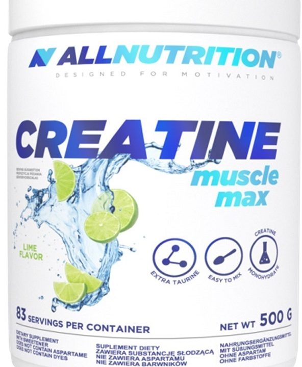Creatine Muscle Max, Lemon - 500 grams
