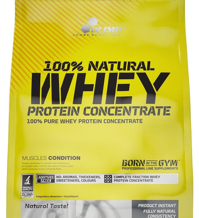 100% Natural Whey Protein Concentrate - 700 grams