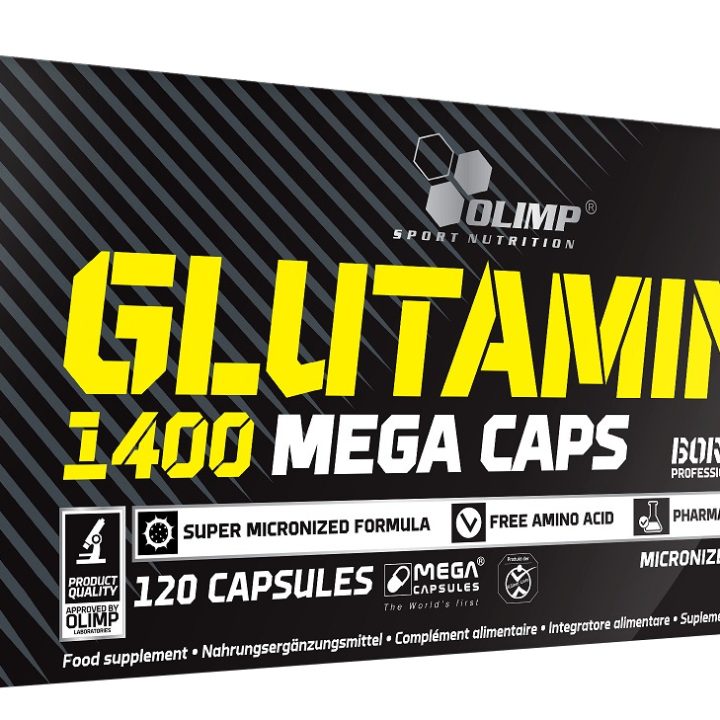 Glutamine Mega Caps - 120 caps