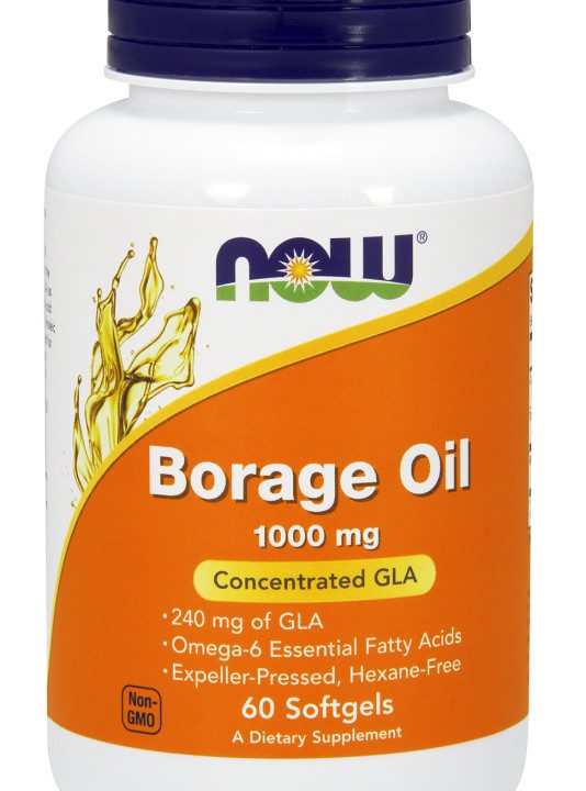 Borage Oil, 1000mg - 60 softgels