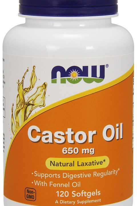 Castor Oil, 650mg - 120 softgels