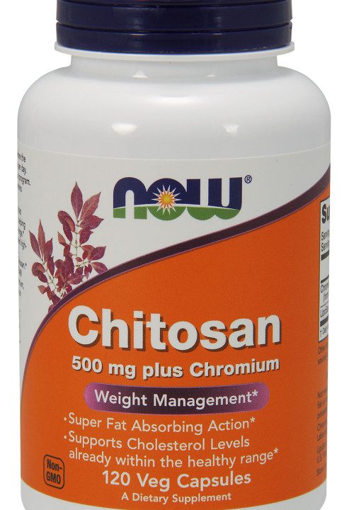 Chitosan, 500mg Plus Chromium - 120 vcaps