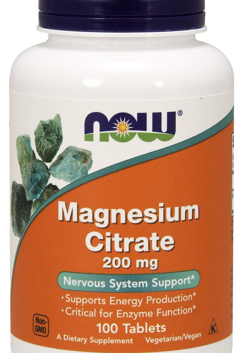 Magnesium Citrate, 200mg - 100 tablets