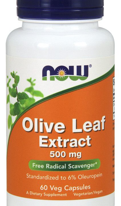 Olive Leaf Extract, 500mg - 60 vcaps