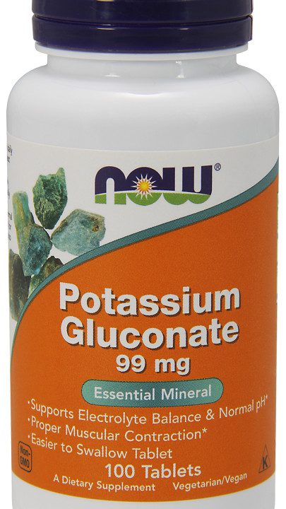 Potassium Gluconate, 99mg - 100 tablets