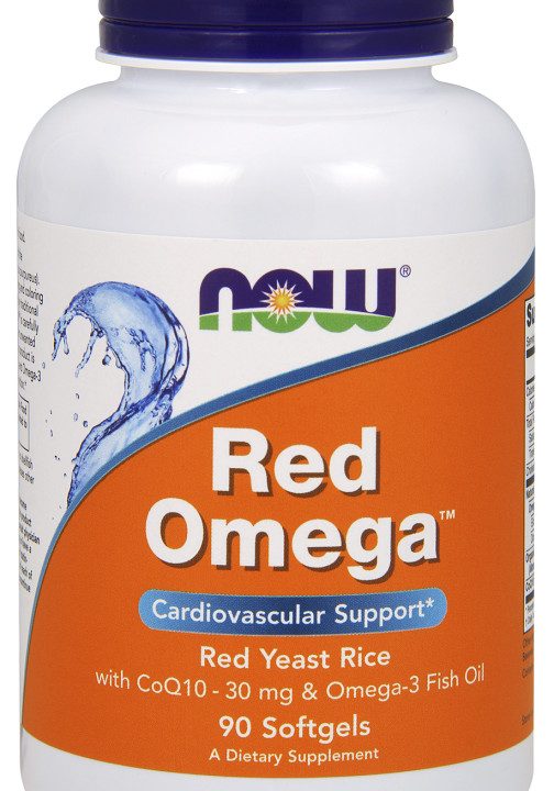Red Omega (Red Yeast Rice) - 90 softgels