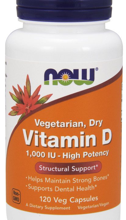 Vitamin D, 1000 IU Vegetarian - Dry - 120 vcaps