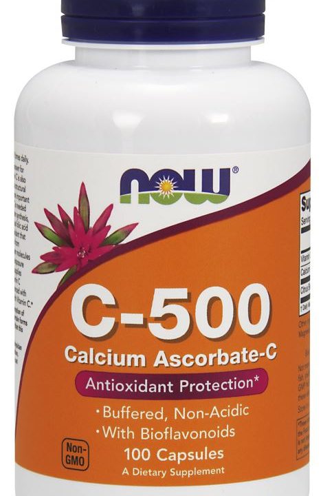 Vitamin C-500 Calcium Ascorbate-C - 100 caps