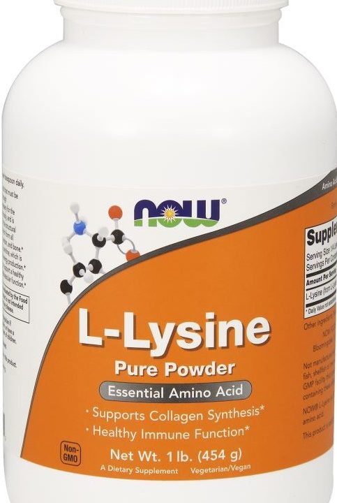 L-Lysine, 1000mg (Powder) - 454 grams
