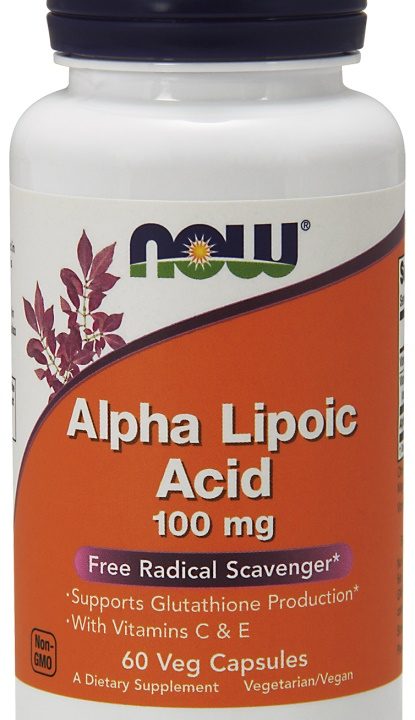 Alpha Lipoic Acid with Vitamins C & E, 100mg - 60 vcaps