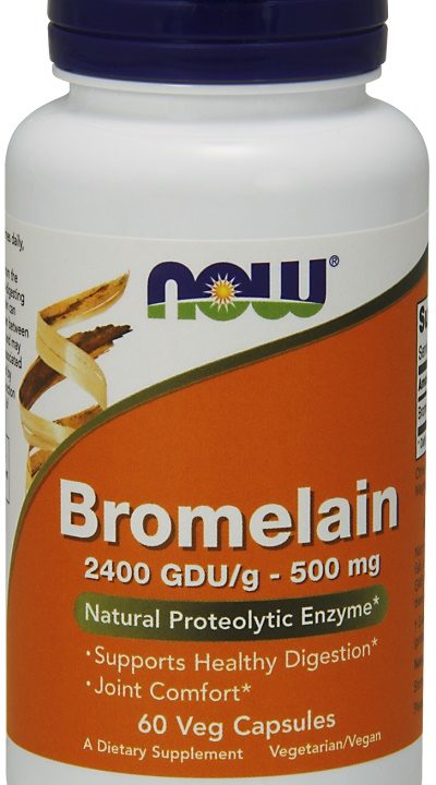 Bromelain, 500mg - 60 vcaps
