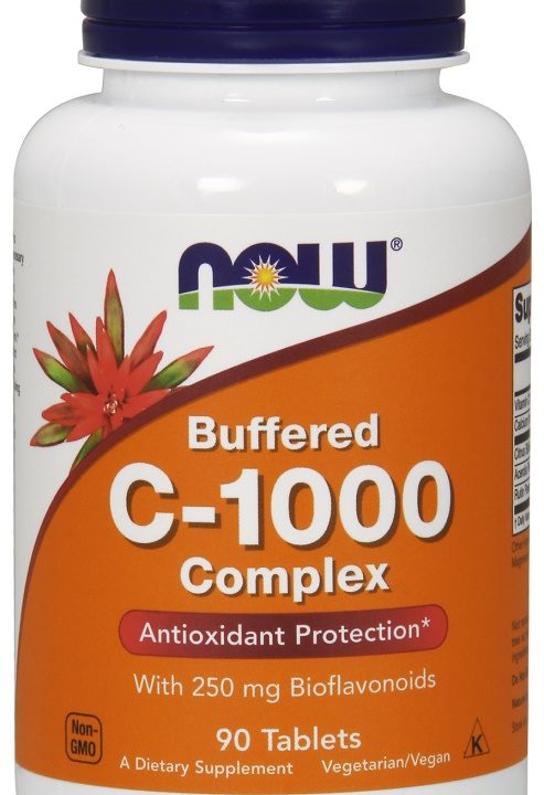 Vitamin C-1000 Complex - Buffered with 250mg Bioflavonoids - 90 tablets
