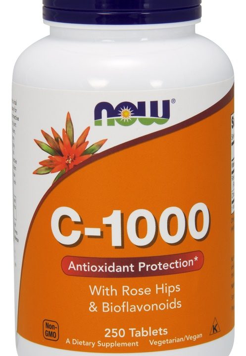 Vitamin C-1000 with Rose Hips & Bioflavonoids - 250 tablets