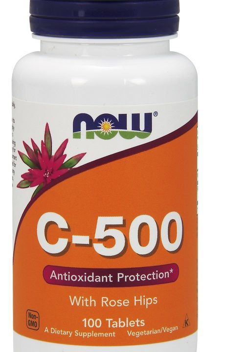 Vitamin C-500 with Rose Hips - 100 tablets