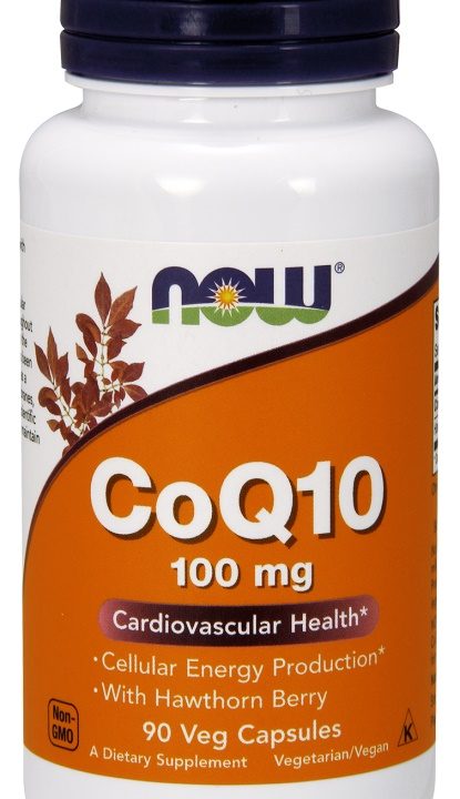 CoQ10 with Hawthorn Berry, 100mg - 90 vcaps