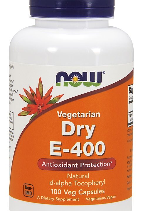 Vitamin E-400 Dry, Vegetarian - 100 vcaps