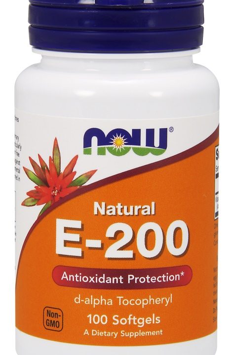 Vitamin E-200, Natural - 100 softgels