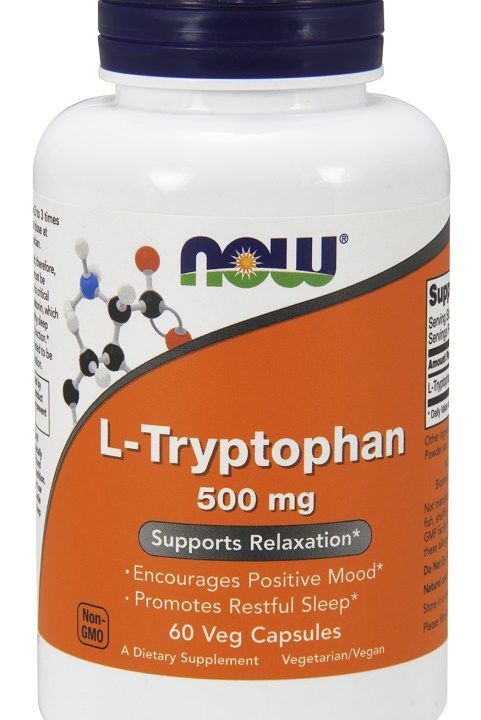 L-Tryptophan, 500mg - 60 vcaps