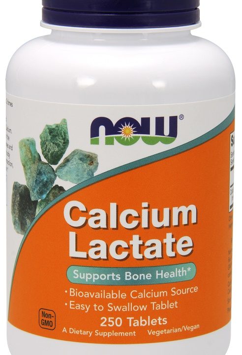 Calcium Lactate - 250 tablets