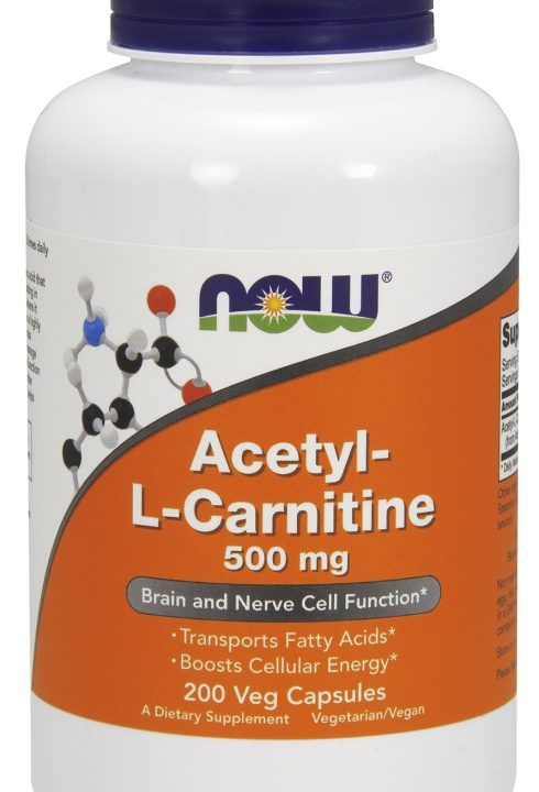Acetyl-L-Carnitine, 500mg - 200 vcaps