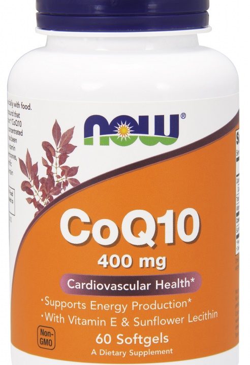 CoQ10 with Lecithin & Vitamin E, 400mg - 60 softgels