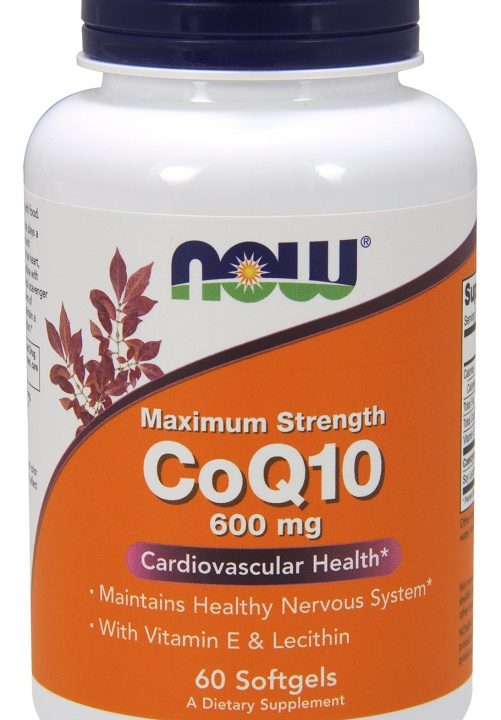 CoQ10 with Lecithin & Vitamin E, 600mg - 60 softgels