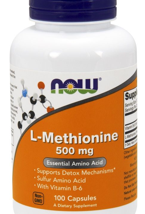 L-Methionine, 500mg - 100 caps