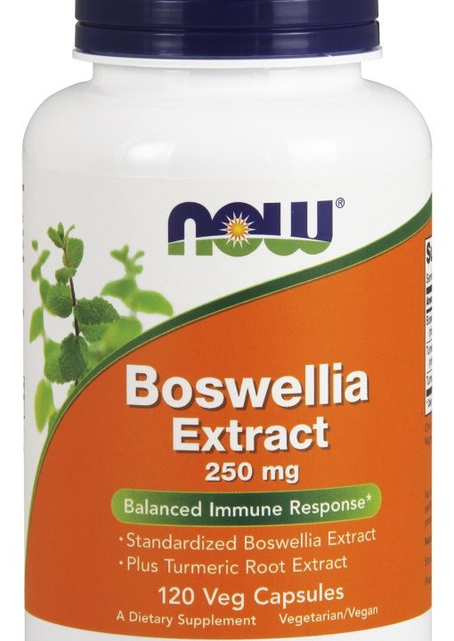 Boswellia Extract Plus Turmeric Root Extract, 250mg - 120 vcaps