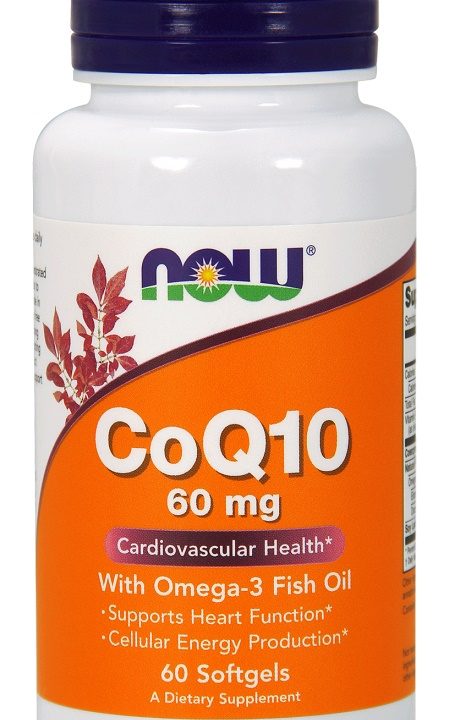 CoQ10 with Omega-3, 60mg - 60 softgels