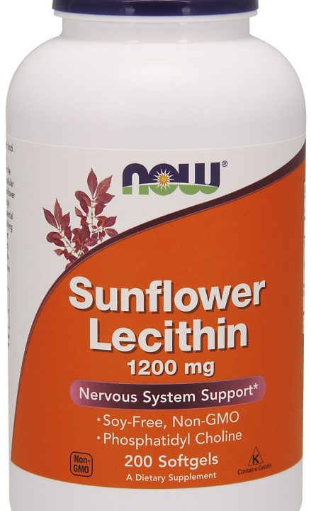 Sunflower Lecithin, 1200mg - 200 softgels