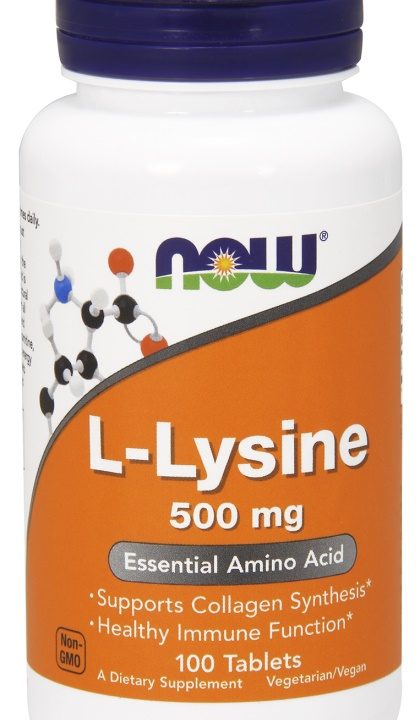L-Lysine, 500mg - 100 tablets