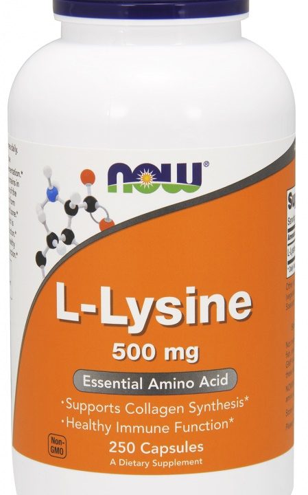 L-Lysine, 500mg - 250 vcaps