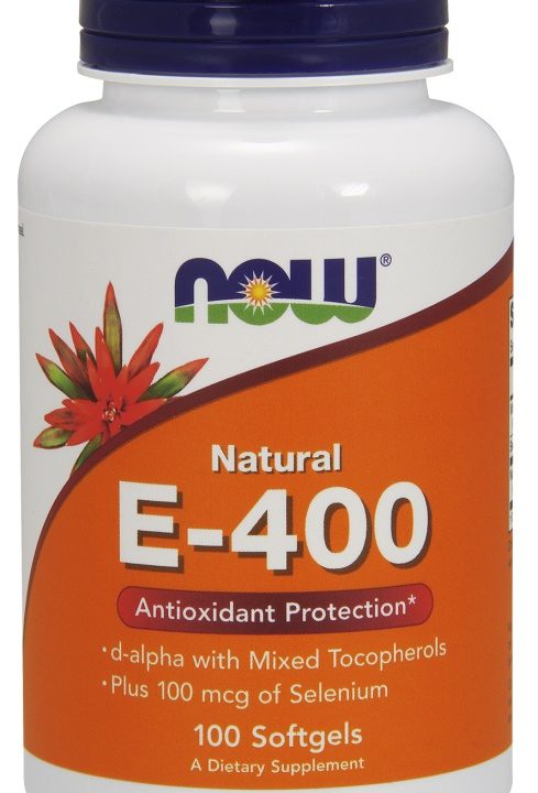 Vitamin E-400 IU with Selenium - 100 softgels