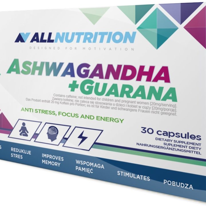 Ashwagandha + Guarana - 30 caps