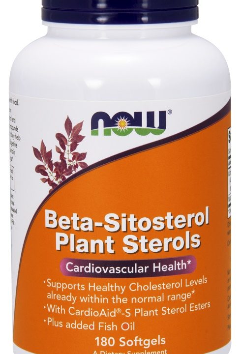 Beta-Sitosterol Plant Sterols - 180 softgels