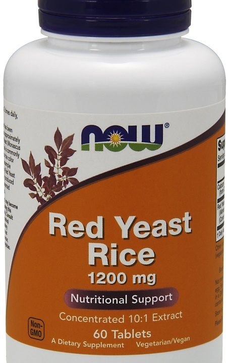 Red Yeast Rice Concentrated 10:1 Extract, 1200mg - 60 tablets