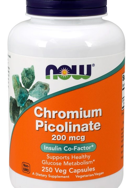 Chromium Picolinate, 200mcg - 250 vcaps