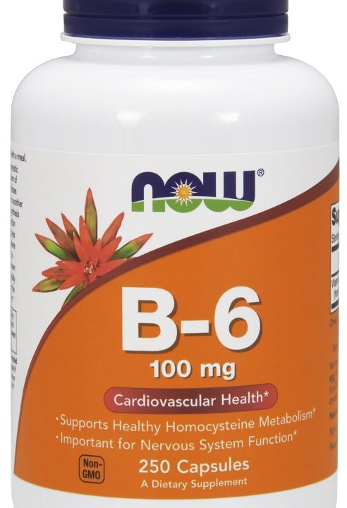 Vitamin B-6, 100mg - 250 caps