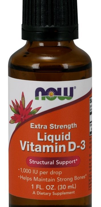 Vitamin D-3 Liquid, 1000 IU (Extra Strength) - 30 ml.