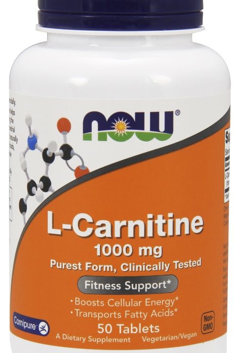 L-Carnitine, 1000mg - 50 tablets