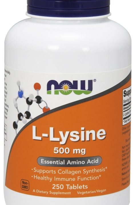 L-Lysine, 500mg - 250 tablets
