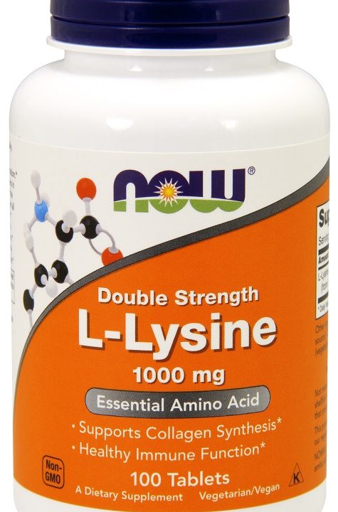 L-Lysine, 1000mg - 100 tablets