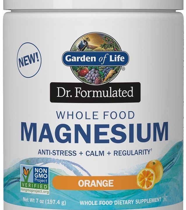 Dr. Formulated Whole Food Magnesium, Orange - 197 grams
