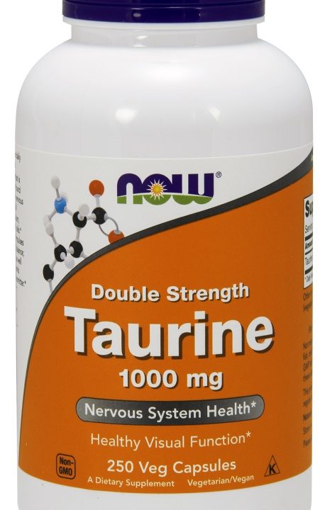 Taurine, 1000mg Double Strength - 250 vcaps