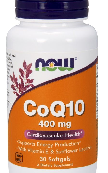 CoQ10 with Vitamin E & Sunflower Lecithin, 400mg - 30 softgels