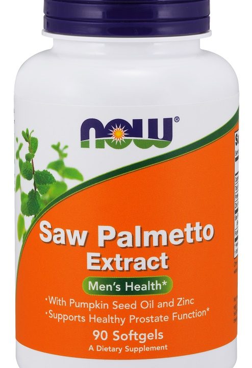 Saw Palmetto Extract with Pumpkin Seed Oil and Zinc, 80mg - 90 softgels