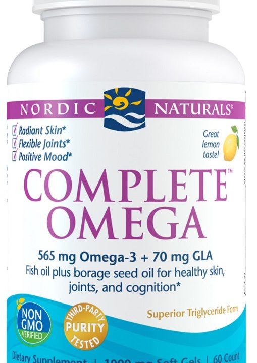 Complete Omega, 565mg Lemon - 60 softgels