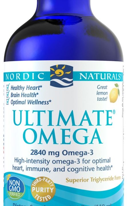 Ultimate Omega, 2840mg Lemon - 119 ml.