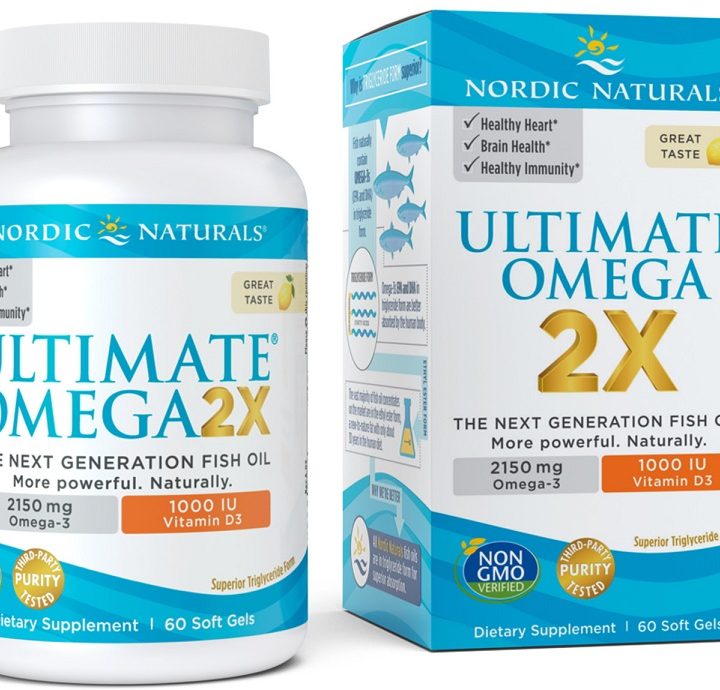 Ultimate Omega 2X with Vitamin D3, 2150mg Lemon - 60 softgels
