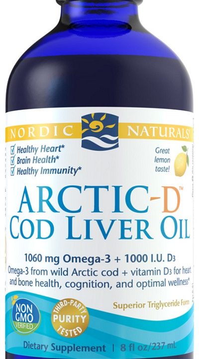 Arctic-D Cod Liver Oil, Lemon - 237 ml.